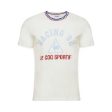 T-shirt de Présentation Racing 92 Le Coq Sportif Homme Blanc Paris Boutique
